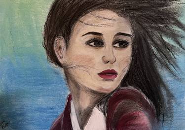 Original Portraiture Portrait Drawings by Hala Elnaggar