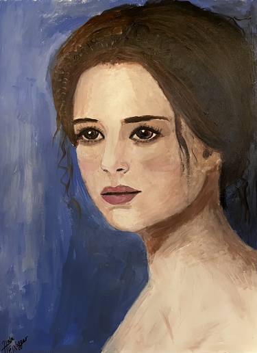 Print of Fine Art Portrait Paintings by Hala Elnaggar