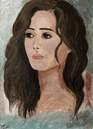 Print of Expressionism Portrait Paintings by Hala Elnaggar