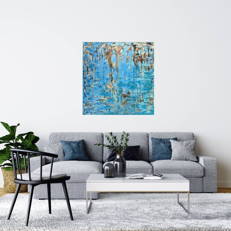 Original Abstract Painting by Hala Elnaggar