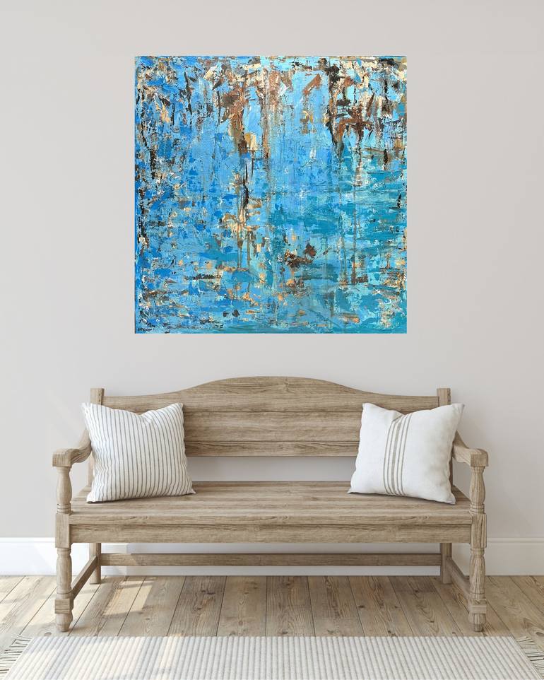 Original Abstract Painting by Hala Elnaggar