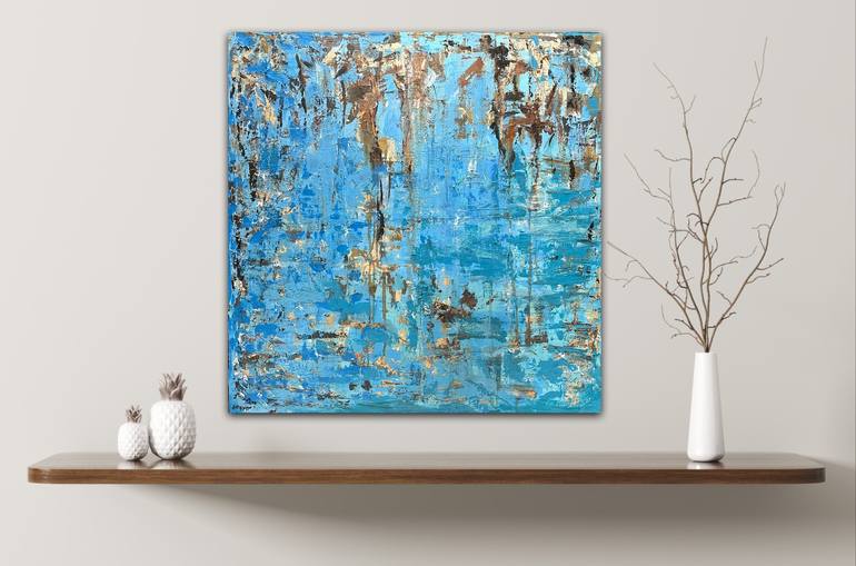 Original Abstract Painting by Hala Elnaggar