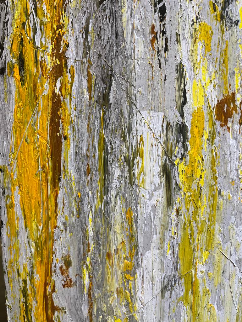 Original Abstract Expressionism Abstract Painting by Hala Elnaggar