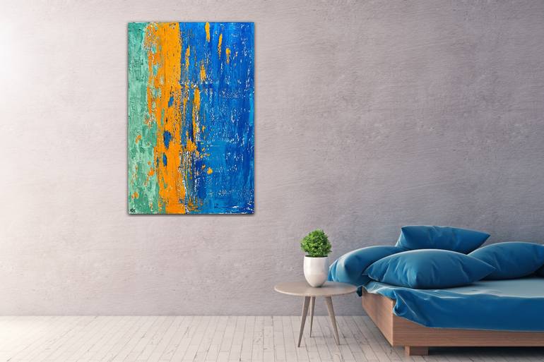 Original Abstract Painting by Hala Elnaggar