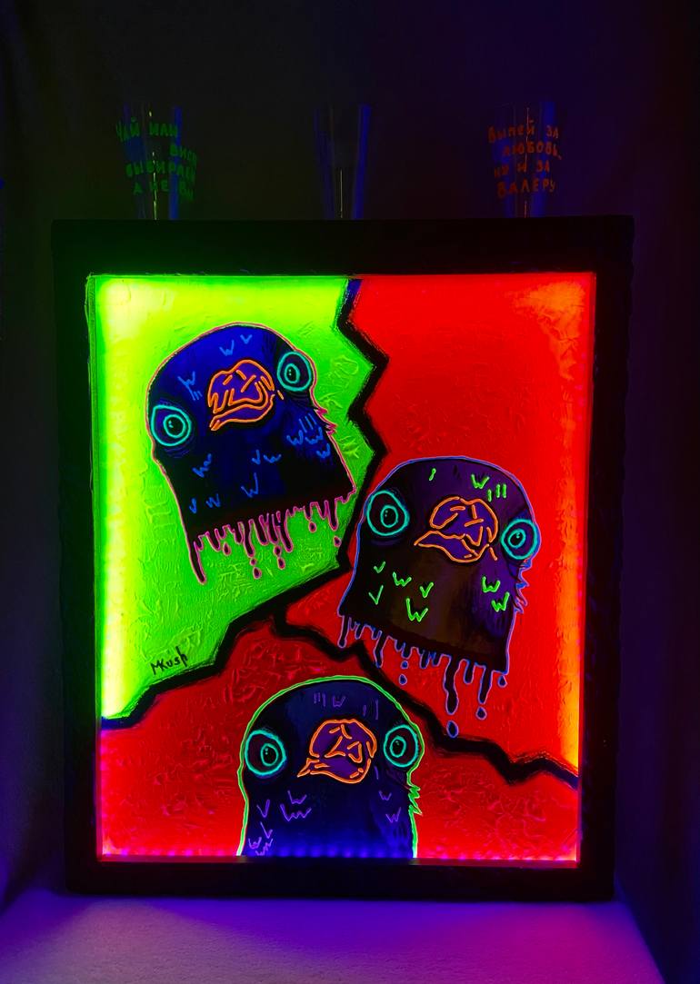 Original Other Animal Painting by Misha Kush