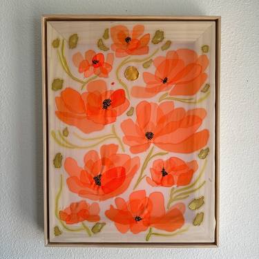 Original Floral Painting by Courtney Griffin