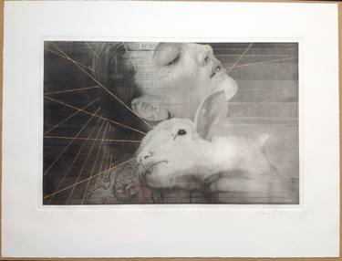 Original Figurative People Printmaking by Manuel Nunez