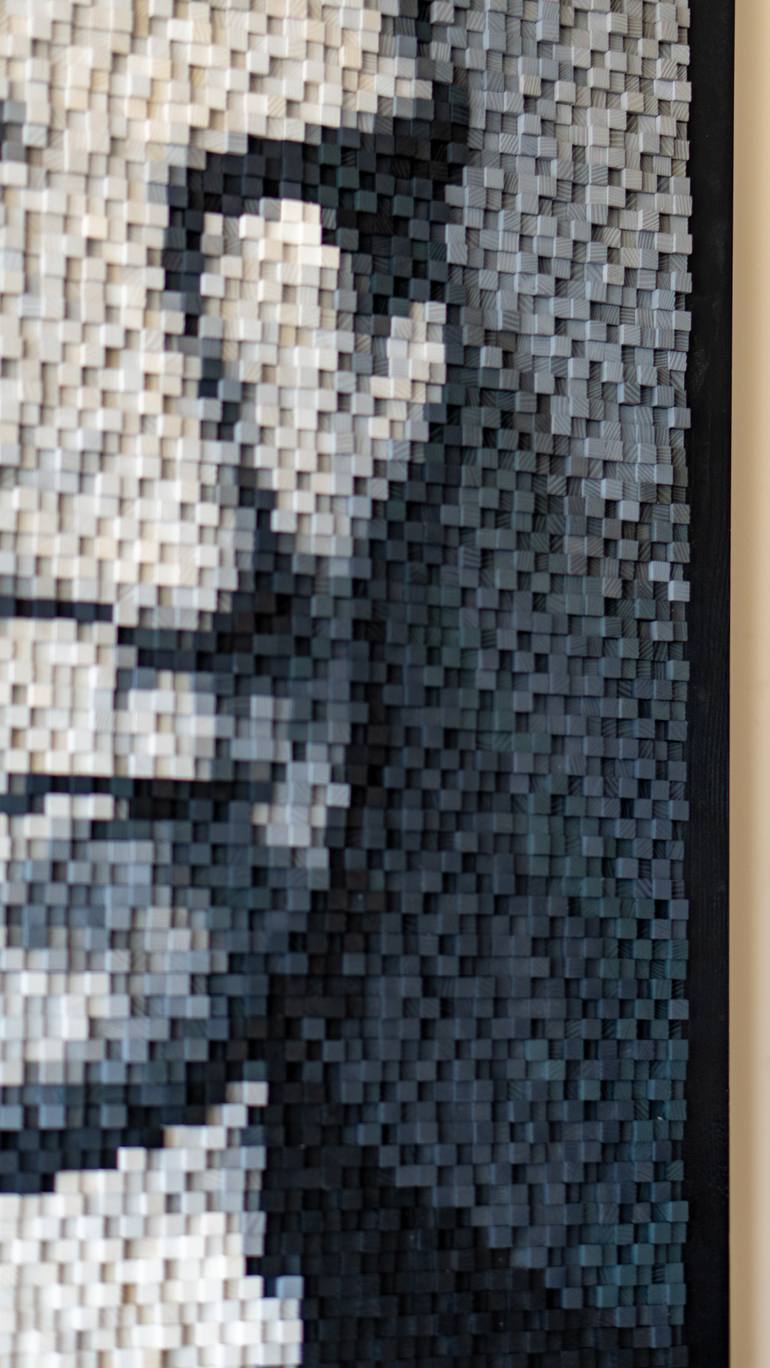 Original Abstract Pop Culture/Celebrity Sculpture by Arda Ihsan  Beyhan Esra 