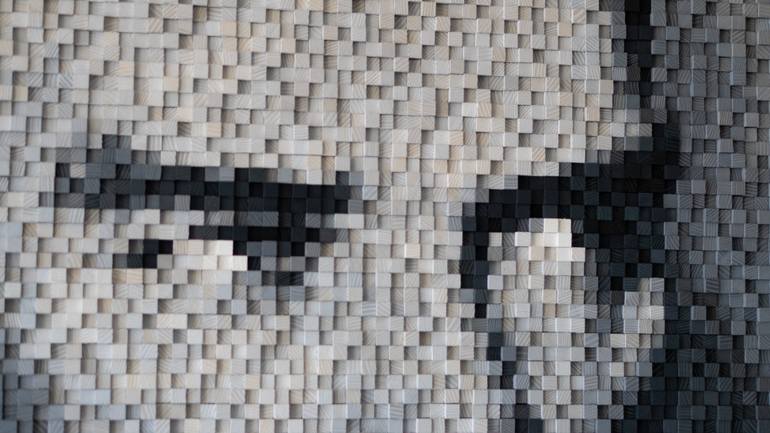 Original Abstract Pop Culture/Celebrity Sculpture by Arda Ihsan  Beyhan Esra 