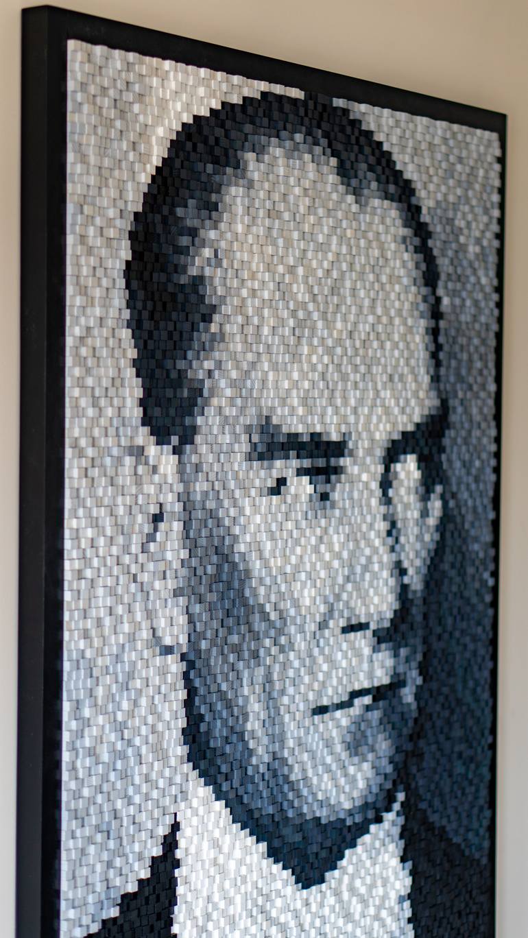 Original Abstract Pop Culture/Celebrity Sculpture by Arda Ihsan  Beyhan Esra 