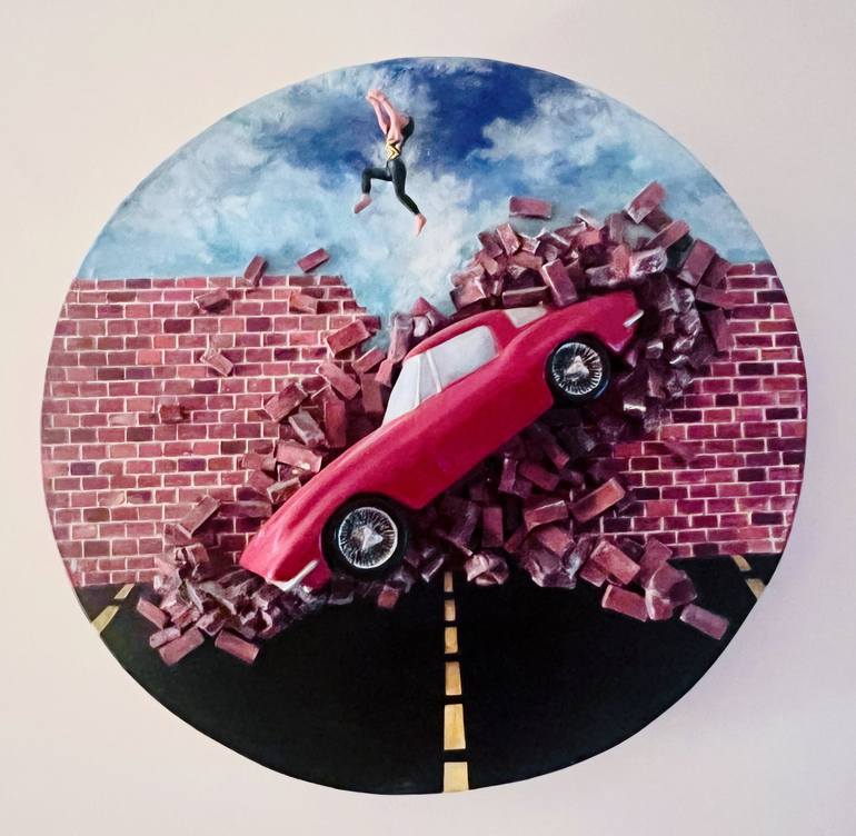Print of Modern Automobile Sculpture by Steven Lapin