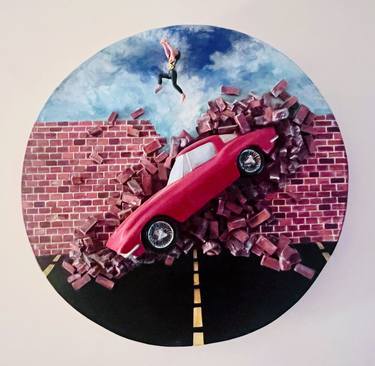 Print of Automobile Sculpture by Steven Lapin