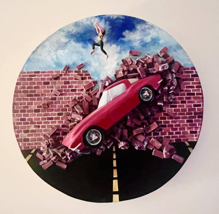 Original Automobile Sculpture by Steven Lapin