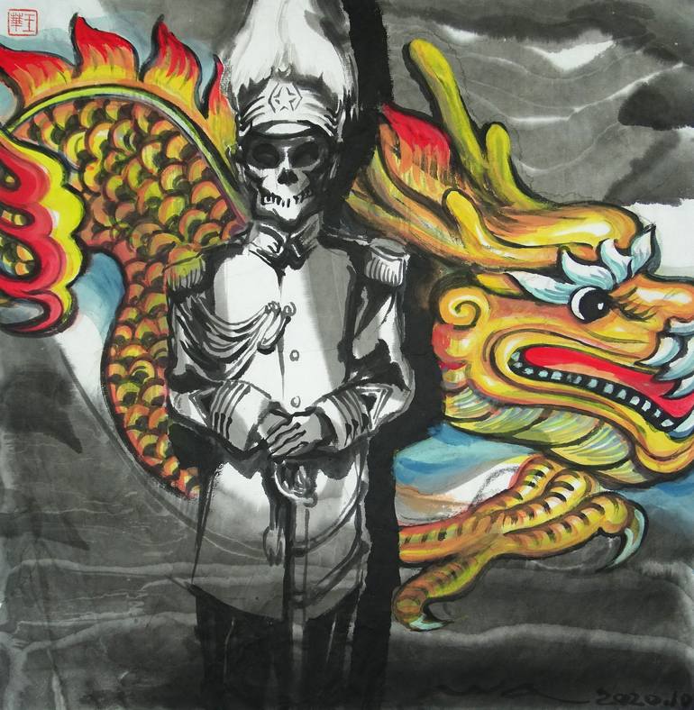 Original Contemporary Politics Paintings by Wong Wa
