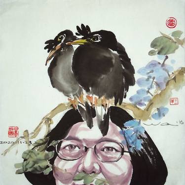 Original Contemporary Politics Painting by WONG WA