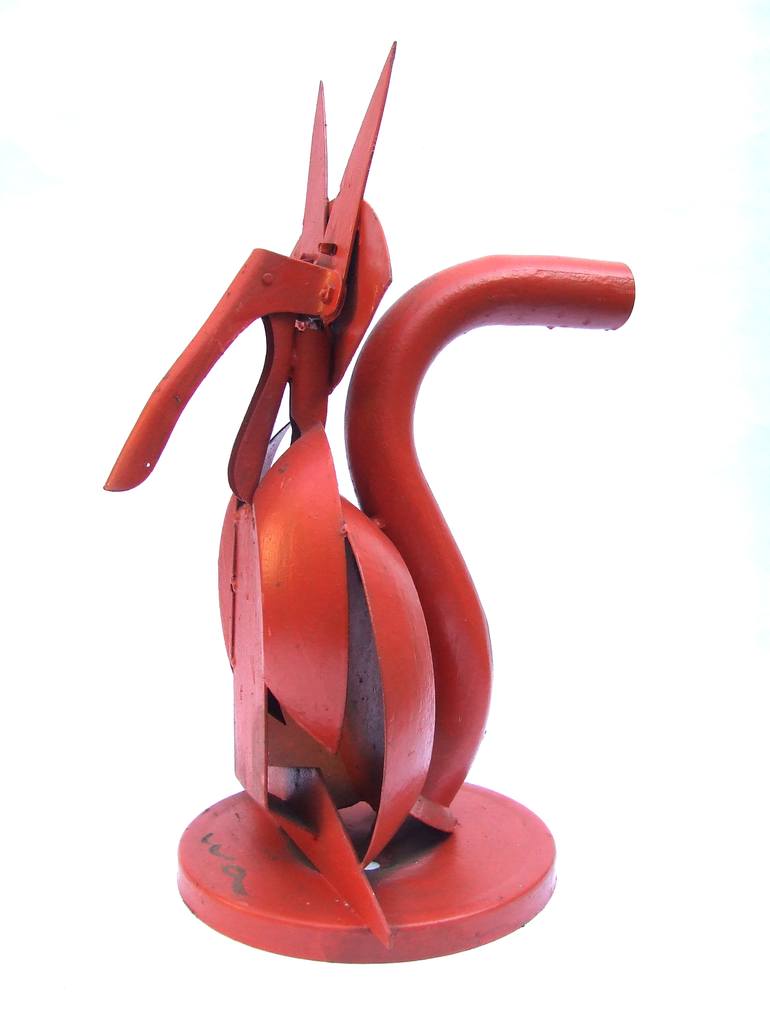 Original Modernism Animal Sculpture by Wong Wa
