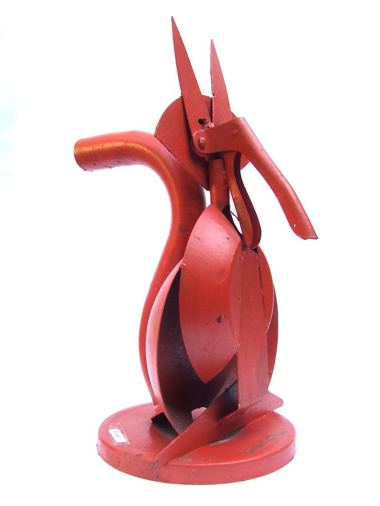 Original Fine Art Animal Sculpture by WONG WA