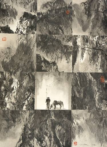 Original Fine Art Landscape Paintings by Wong Wa