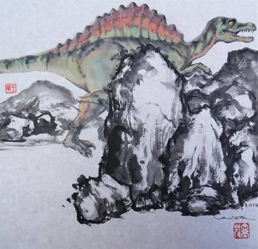 Original Fine Art Animal Paintings by WONG WA