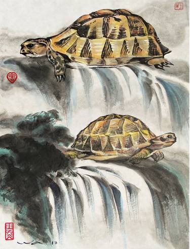 Original Animal Paintings by WONG WA