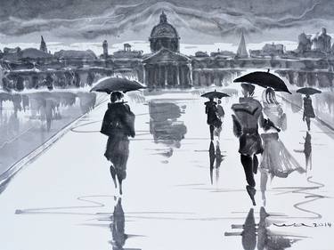 Original Cities Paintings by WONG WA