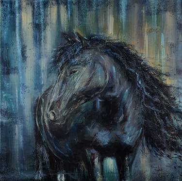 Print of Abstract Expressionism Horse Paintings by Antonia Boychuk