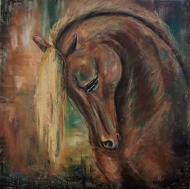 Print of Abstract Expressionism Horse Paintings by Antonia Boychuk