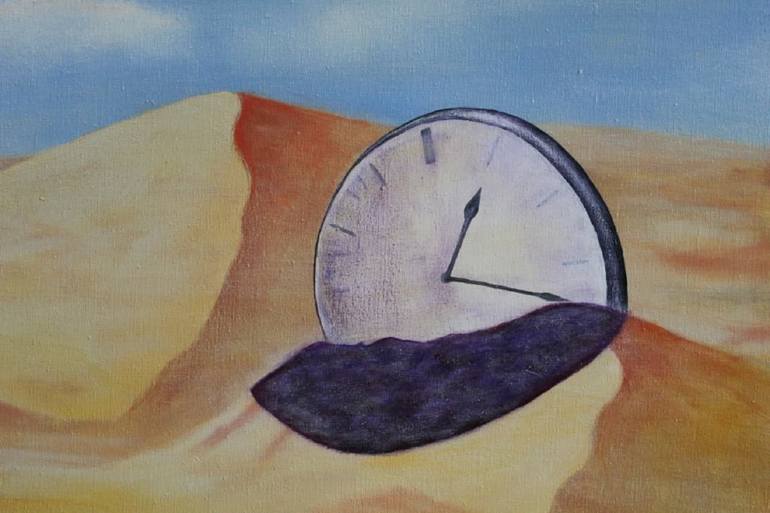 Original Conceptual Landscape Painting by Tatiana Ustiuzhanina