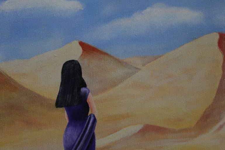 Original Conceptual Landscape Painting by Tatiana Ustiuzhanina