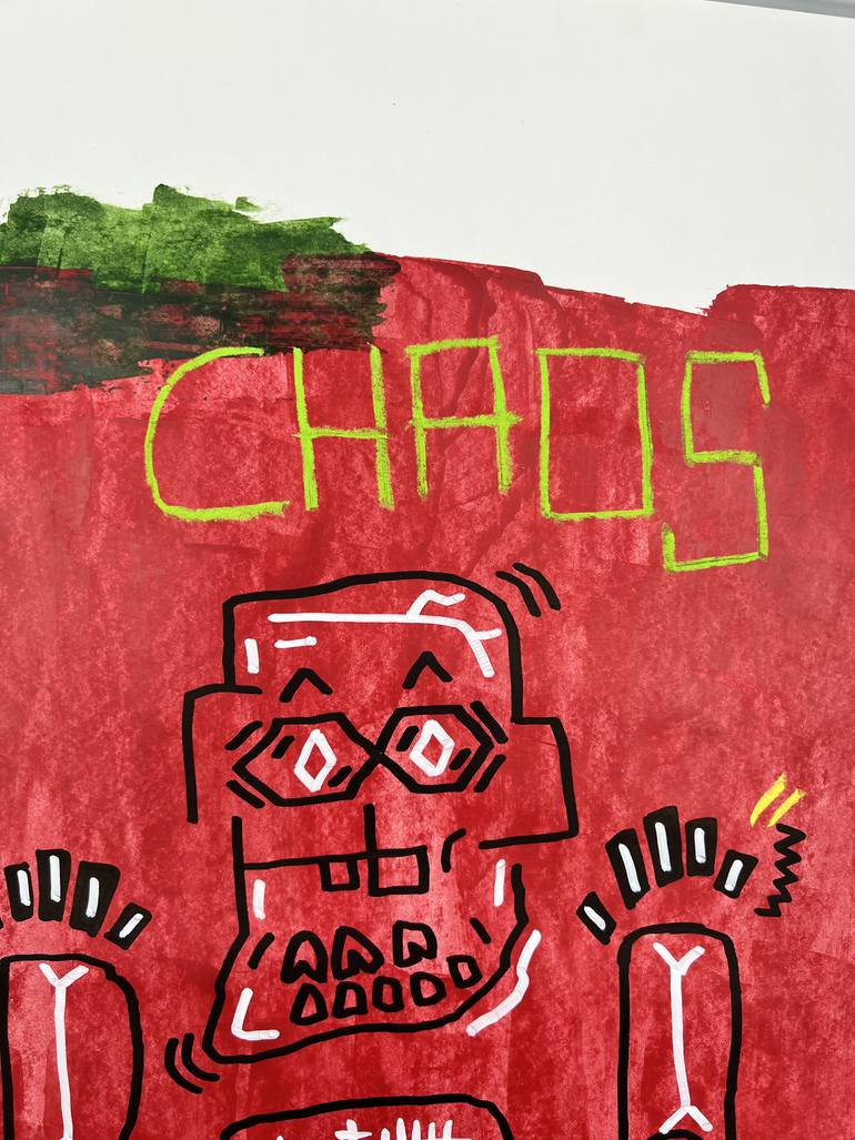 Original Street Art Pop Culture/Celebrity Painting by Philipp Karl Helfried