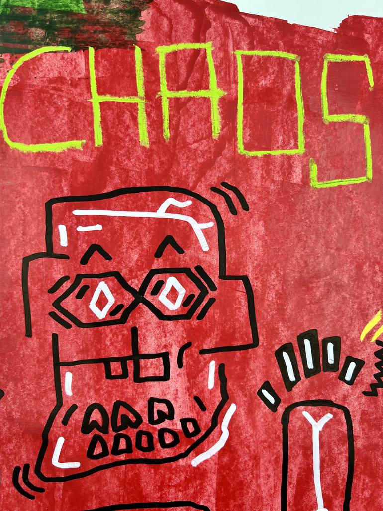 Original Street Art Pop Culture/Celebrity Painting by Philipp Karl Helfried