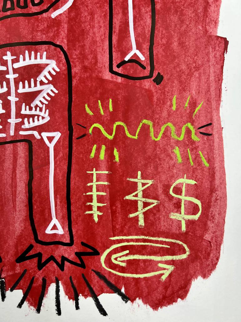 Original Street Art Pop Culture/Celebrity Painting by Philipp Karl Helfried