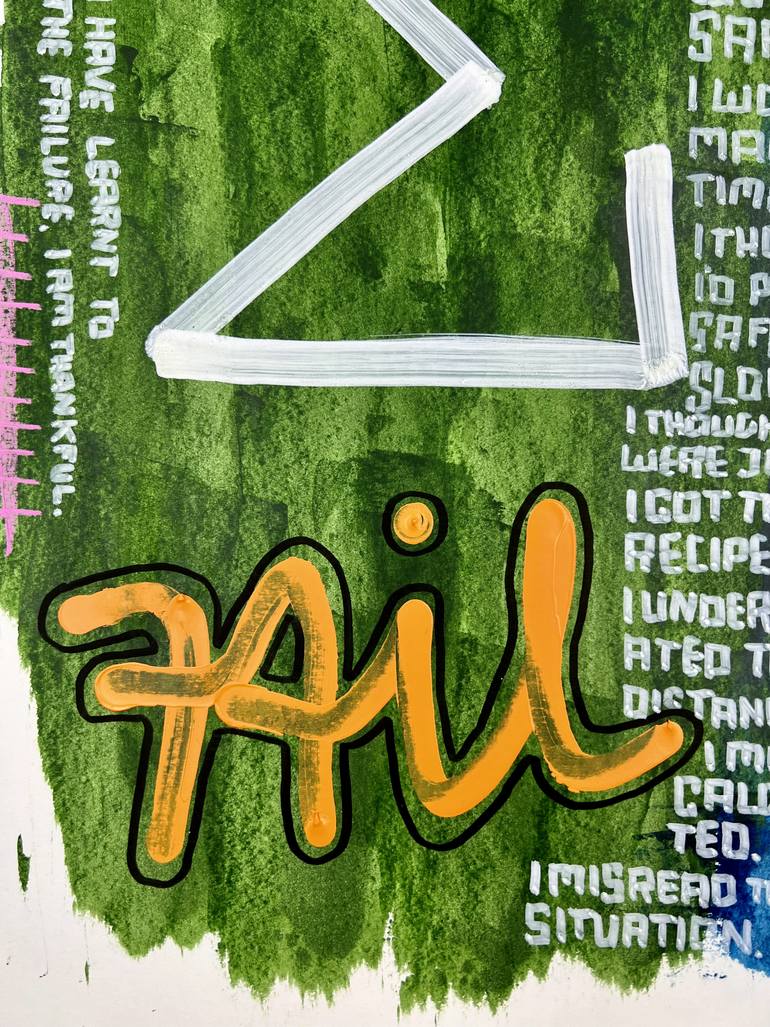 Original Abstract Expressionism People Painting by Philipp Karl Helfried