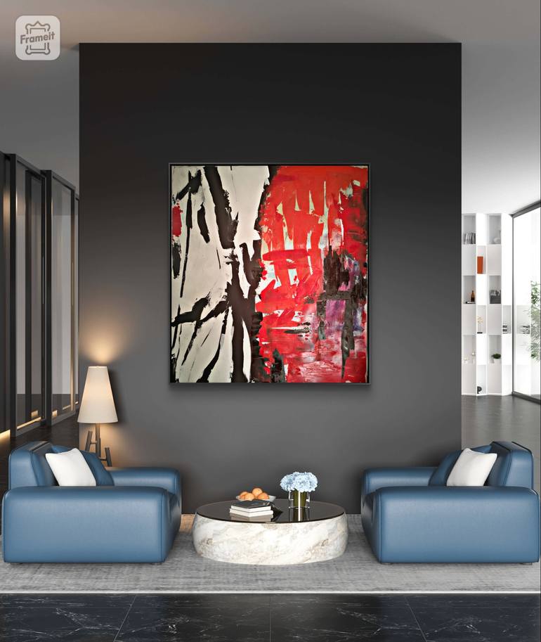 Original Abstract Painting by Beata  Woroniecka
