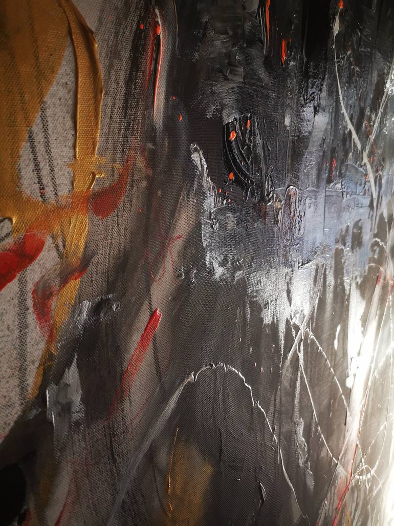 Original Street Art Abstract Painting by Beata  Woroniecka