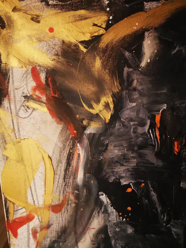 Original Street Art Abstract Painting by Beata  Woroniecka