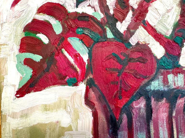 Original Expressionism Botanic Painting by Ekaterina Dutkevich