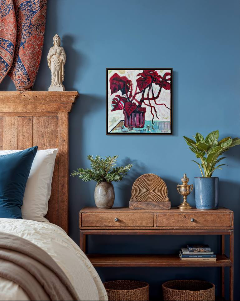 Original Expressionism Botanic Painting by Ekaterina Dutkevich