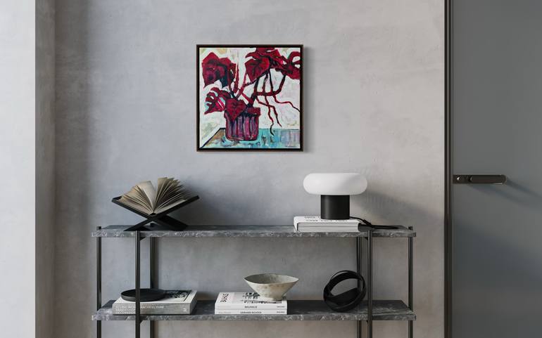 Original Expressionism Botanic Painting by Ekaterina Dutkevich