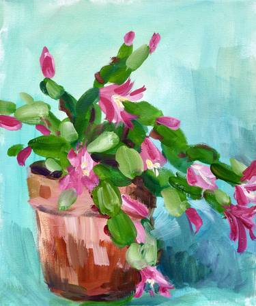 Original Fine Art Botanic Paintings by Anett Deli