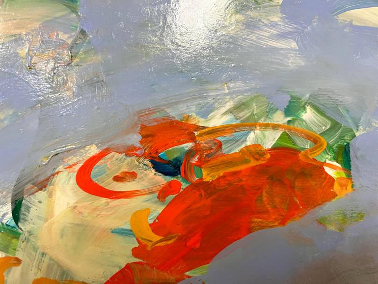 Original Abstract Nature Painting by Elly Cho