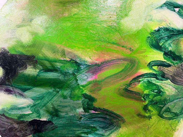 Original Abstract Nature Painting by Elly Cho