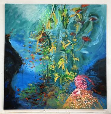 Print of Expressionism Water Paintings by Elly Cho