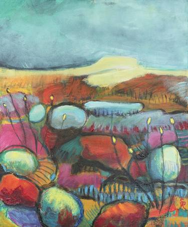 Print of Abstract Landscape Paintings by Soco Vara De Rey
