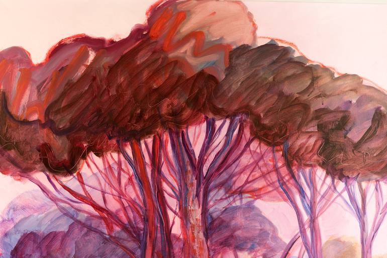 Original Expressionism Tree Painting by Soco Vara De Rey