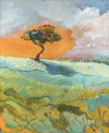 Original Tree Paintings by Soco Vara De Rey