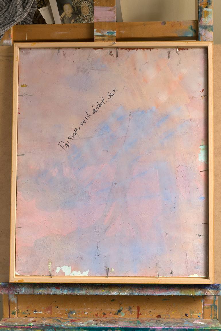 Original Abstract Landscape Painting by Soco Vara De Rey