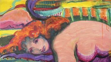 Original Expressionism Women Paintings by Soco Vara De Rey