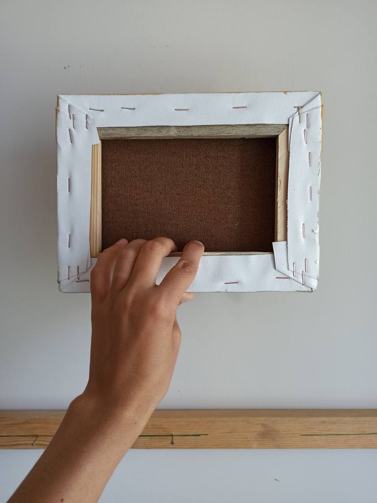 Original Minimalism Still Life Painting by Leyla Demir