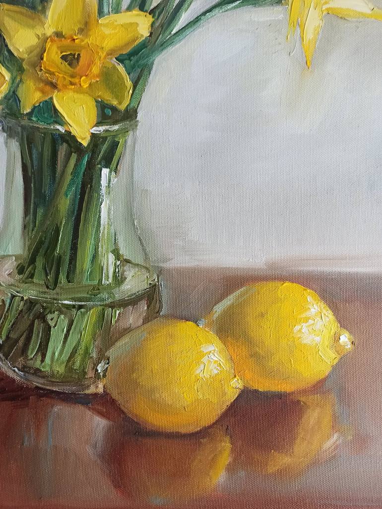 Original Still Life Painting by Leyla Demir